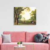 Mount Kennedy, County Wicklow, Ierland, 1785 (olie Canvas Afdruk (Insitu (Woonkamer))