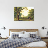 Mount Kennedy, County Wicklow, Ierland, 1785 (olie Canvas Afdruk (Insitu (Slaapkamer))