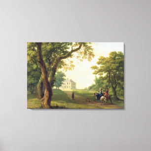 Mount Kennedy, County Wicklow, Ierland, 1785 (olie Canvas Afdruk