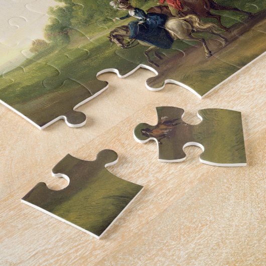 Mount Kennedy, County Wicklow, Ierland, 1785 (olie Legpuzzel (Zijkant)