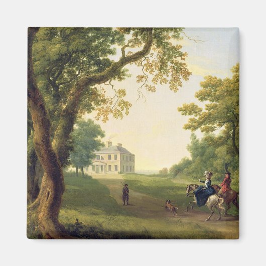 Mount Kennedy, County Wicklow, Ierland, 1785 (olie Magneet (Voorkant)