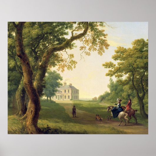 Mount Kennedy, County Wicklow, Ierland, 1785 (olie Poster (Voorkant)