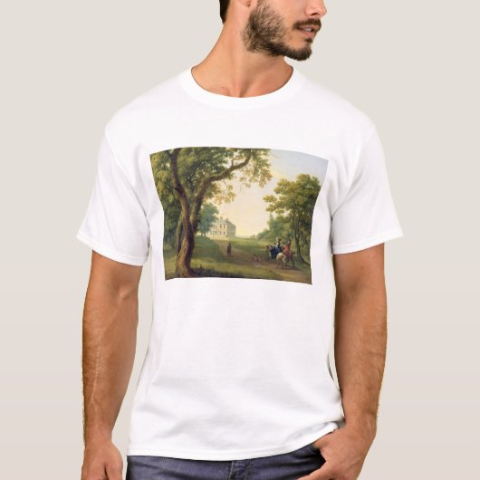 Mount Kennedy, County Wicklow, Ierland, 1785 (olie T-shirt (Voorkant)