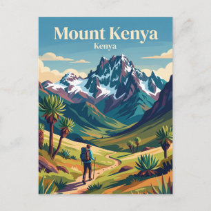 Mount Kenya Briefkaart