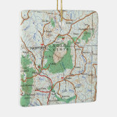 Mount Kenya  Map Keramisch Ornament (Rechts)