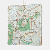Mount Kenya  Map Keramisch Ornament (Links)
