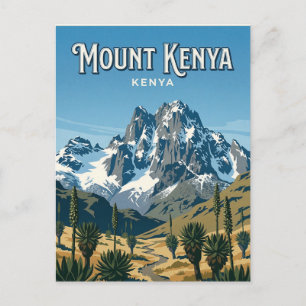 Mount Kenya, Nanyuki, Centraal Briefkaart