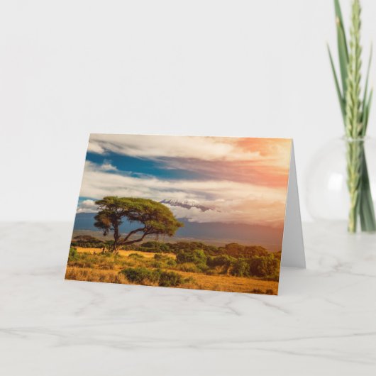 Mount Kilimanjaro | Amboseli, Kenia Kaart (Voorkant)