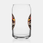 Mount Kilimanjaro Blikvorm Glas (Rechts)
