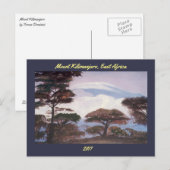 Mount Kilimanjaro - Briefkaart (Voorkant / Achterkant)