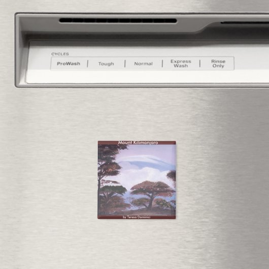 Mount Kilimanjaro Magnet (Insitu (Vaatwasser))