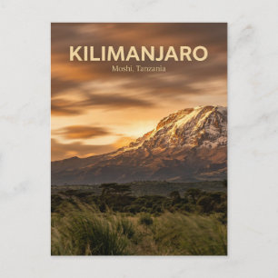 Mount Kilimanjaro, Moshi, regio Kilimanjaro Briefkaart