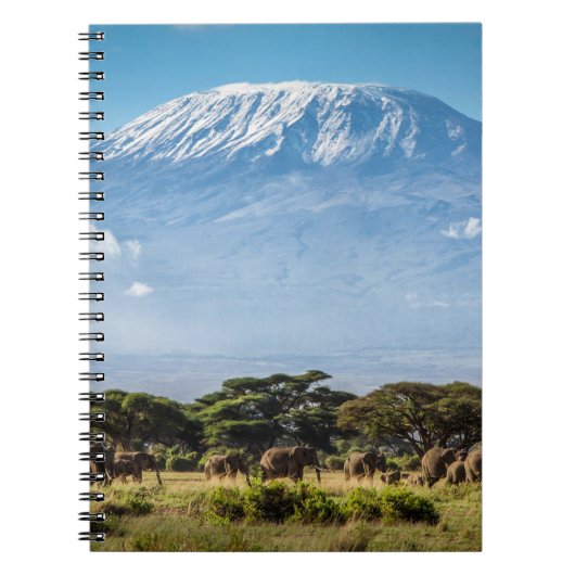 Mount Kilimanjaro Notitieboek (Voorkant)