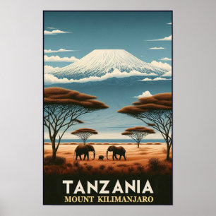 Mount Kilimanjaro Safari –  reizen Poster