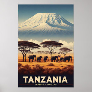 Mount Kilimanjaro Safari – reizen Poster