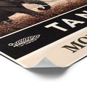 Mount Kilimanjaro Safari –  reizen Poster (Hoek)