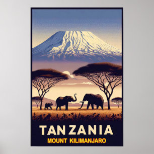Mount Kilimanjaro Safari – reizen Poster