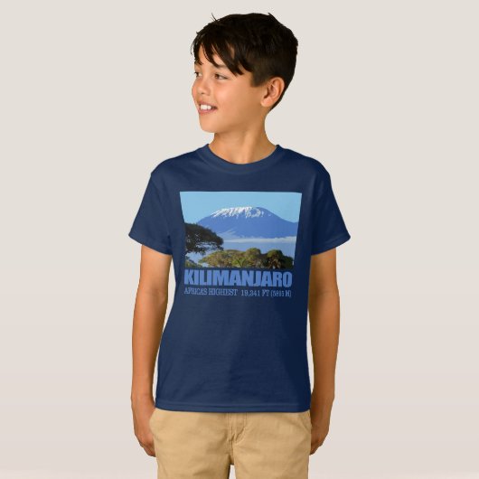 Mount Kilimanjaro T-shirt (Voorkant volledig)