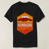 Mount Kilimanjaro Tanzania Africa T-shirt (Design voorkant)