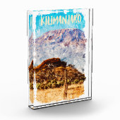 Mount Kilimanjaro Tanzania Afrika Reizen Fotoblokken (Links)