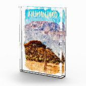 Mount Kilimanjaro Tanzania Afrika Reizen Fotoblokken (Rechts)