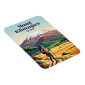 Mount Kilimanjaro Tanzania Magneet (Rechterzijde)