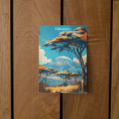 Mount Kilimanjaro Tanzania Vintage Travel Briefkaart