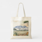 Mount Kilimanjaro Tote Bag (Achterkant)
