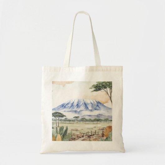 Mount Kilimanjaro Tote Bag (Voorkant)