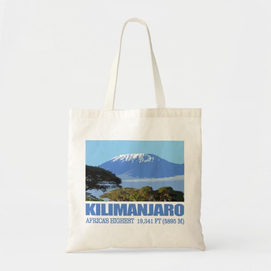 Mount Kilimanjaro Tote Bag (Voorkant)
