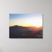 Mount Kilimanjaro zonsopgang Canvas Afdruk (Voorkant)