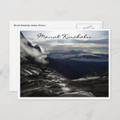 Mount Kinabalu Dark Briefkaart (Voorkant / Achterkant)