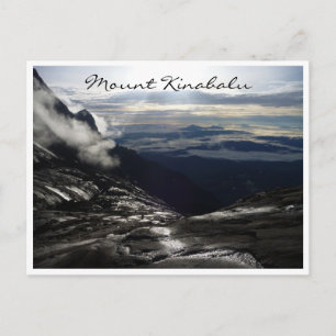 Mount Kinabalu Dark Briefkaart