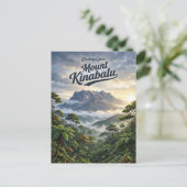 Mount Kinabalu Maleisië Briefkaart (Staand voorkant)