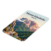 Mount Kinabalu Maleisië Magneet (Linkerzijde)