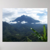 Mount Kinabalu Poster (Voorkant)