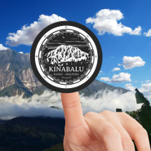 Mount Kinabalu - Ranau Maleisië Sabah Illustratie
