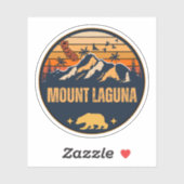 Mount Laguna, Californië Sticker (Vel)
