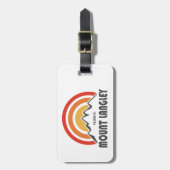 Mount Langley California Bagagelabel (Voorkant verticaal)