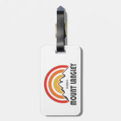 Mount Langley California Bagagelabel (Achterkant verticaal)