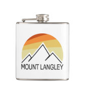 Mount Langley California Retro Heupfles (Voorkant)