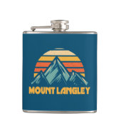 Mount Langley California Retro Turquoise Heupfles (Voorkant)