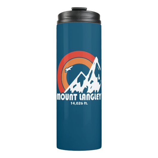 Mount Langley California Sun Eagle Thermosbeker (Voorkant)