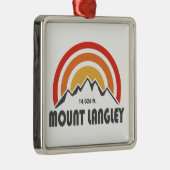 Mount Langley Californië Metalen Ornament (Rechts)