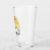 Mount Langley Californië Retro Glas (Links)