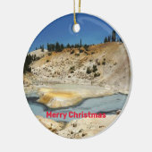 Mount Lassen NP Panoramic Ornament (Links)