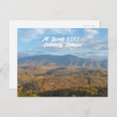 Mount Leconte Gatlinburg Tennessee Briefkaart (Voorkant / Achterkant)