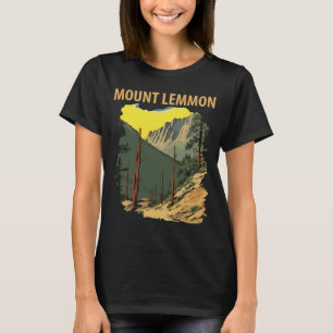 Mount Lemmon Arizona Bos Retro Reis T-shirt