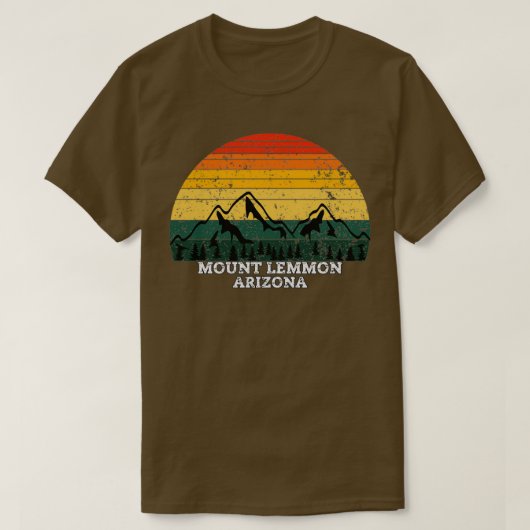 Mount Lemmon Arizona T-shirt (Design voorkant)