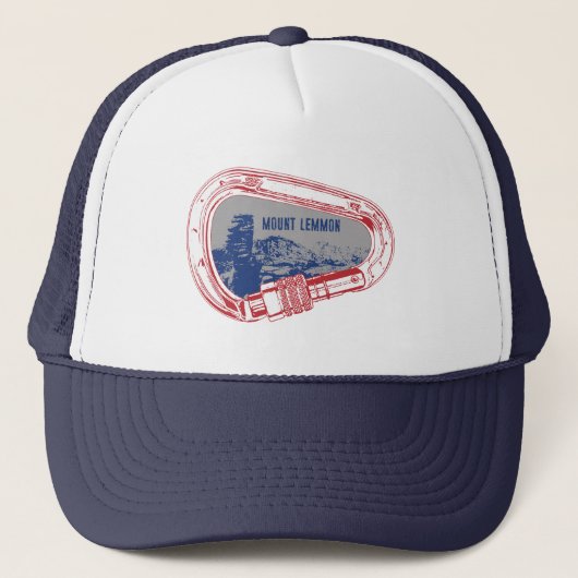 Mount Lemmon klimmer Carabiner Trucker Pet (Voorkant)